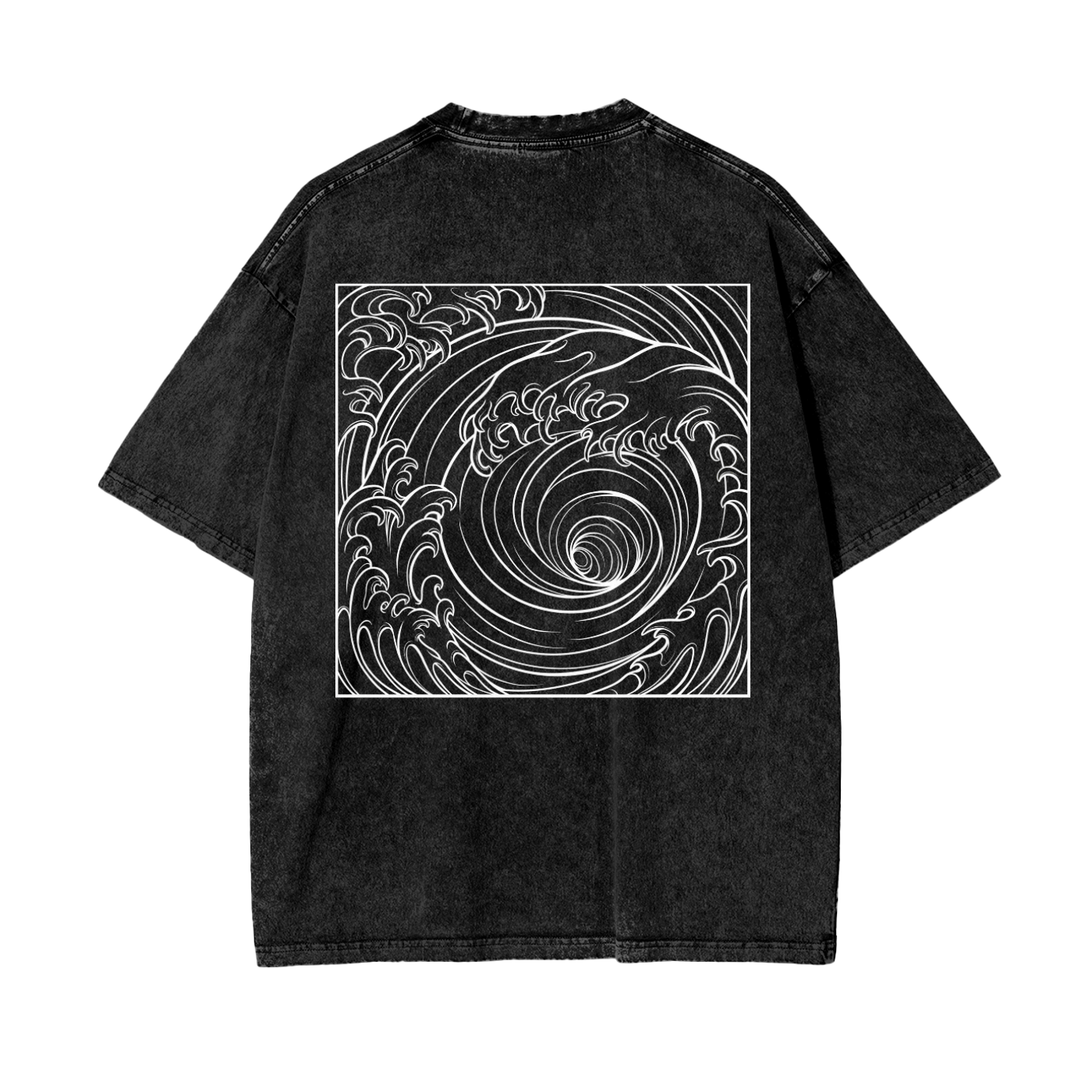 [BIGWAVE]^25SS^PEACE AGAIN TEE (2色) メンズ Tシャツ 2025 RASH RIDING WITH THE RISING SUN TEAM
