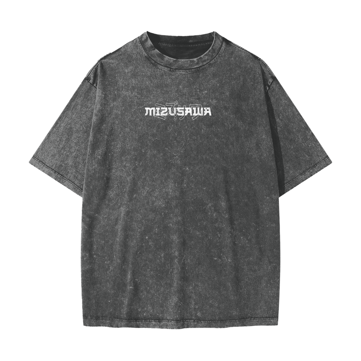 MONO NO AWARE ONI | Heavy Oversized Tee | Faded Grey – JOSH